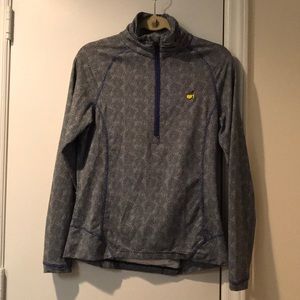 Half zip up athletic jacket